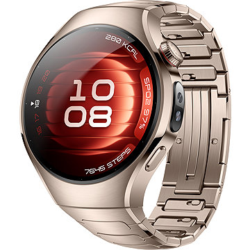 

Huawei Watch 5 42mm LTE Zlaté s titanovým řemínkem