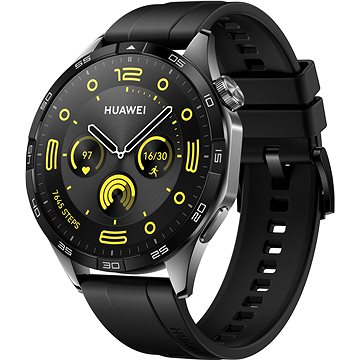 

Huawei Watch GT 4 46 mm Black Fluoroelastomer Strap