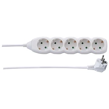 

EMOS Prodlužovací kabel SCHUKO – 5× zásuvka, 1,5m