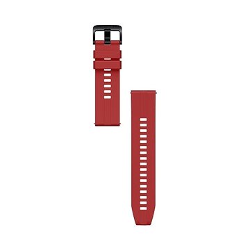 Huawei Watch GT3 22mm silikonový řemínek červený - Řemínek