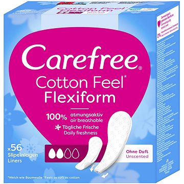 

CAREFREE Cotton Flexiform 56 ks