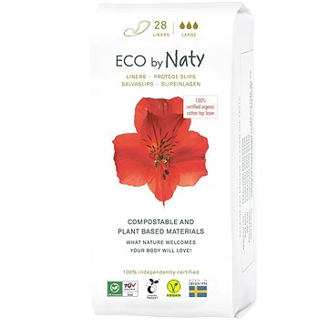 

NATY Dámské ECO slipové vložky - super 28 ks