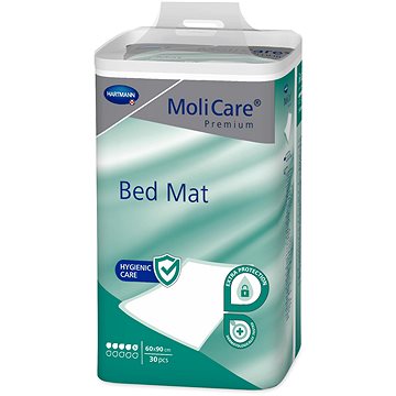 

MoliCare Bed Mat 5 kapek 60 x 90 cm, 30 ks