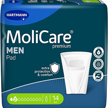 

MoliCare Men 2 kapky, 14 ks