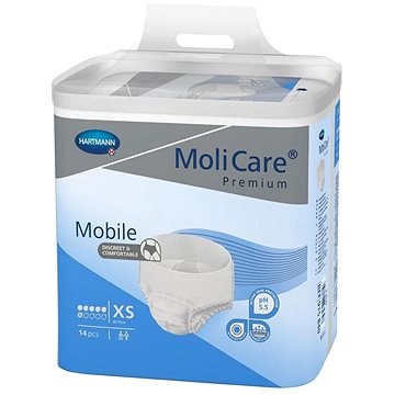 

MoliCare Mobile 6 kapek velikost XS, 14 ks