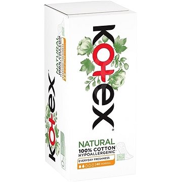 

KOTEX Liners Natural Normal 40