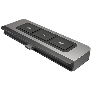 

HyperDrive Media 6v1 USB-C Hub pro iPad Pro/Air, stříbrný