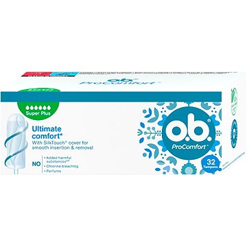 

O.B. ProComfort Super Plus Tampons 32 ks