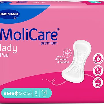 

MoliCare Lady 4,5 kapky, 14 ks