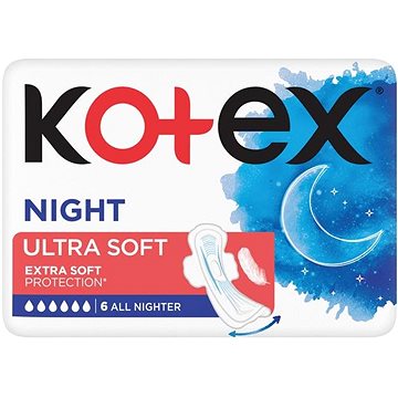 

KOTEX Ultra Soft Night 6 ks