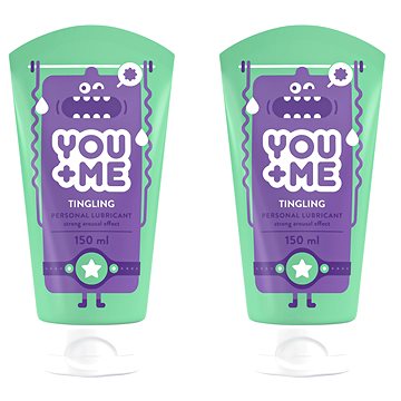 

YOU ME Tingling se silným stimulujícím účinkem, 2× 150 ml