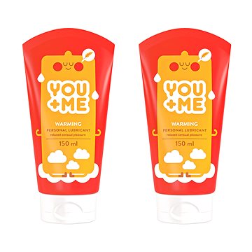 

YOU ME Warming s příjemným hřejivým účinkem, 2× 150 ml
