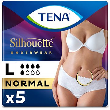 

TENA Silhouette inkontinenční kalhotky vel. L, 5 ks