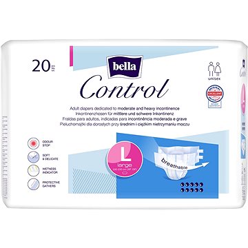 

BELLA CONTROL Large Diaper 20 ks