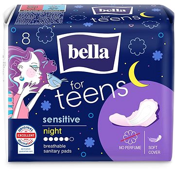 

BELLA For Teens Sensitive Night 8 ks