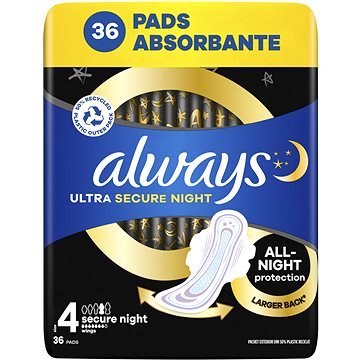 

ALWAYS Ultra Secure Night 36 ks