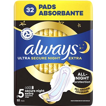 

ALWAYS Ultra Secure Night Extra 32 ks