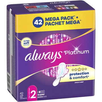 

ALWAYS Platinum Super 42 ks