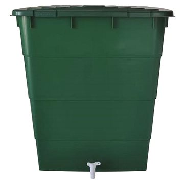 

GEOPLAST Sud na dešťovou vodu s kohoutkem a víkem, PH, 200l