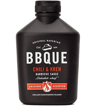 

BBQUE Grilovací omáčka - chili & kren
