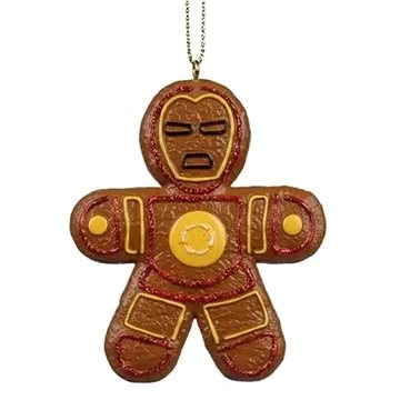 

CHRISTMAS INSPIRATION Vánoční ozdoby - Marvel, perníček Iron Man