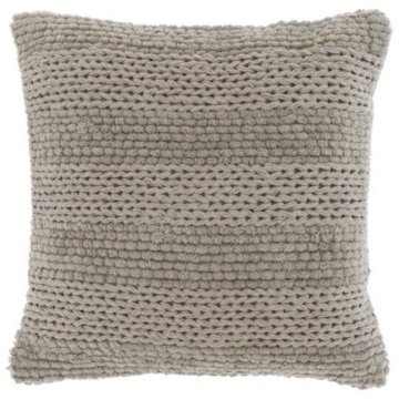 

TEXTILOMANIE Dekorační polštářek Nancy 45 × 45 cm, šedý