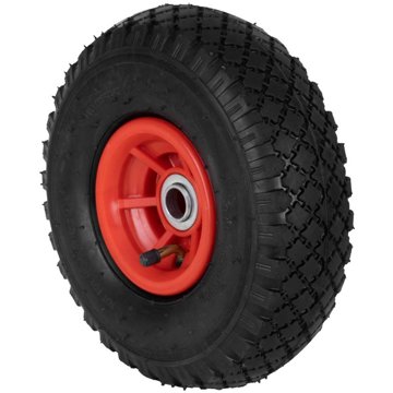 

WALTECO Nafukovací kolo, průměr 260 mm, průměr osy 20 mm, nosnost 200 kg