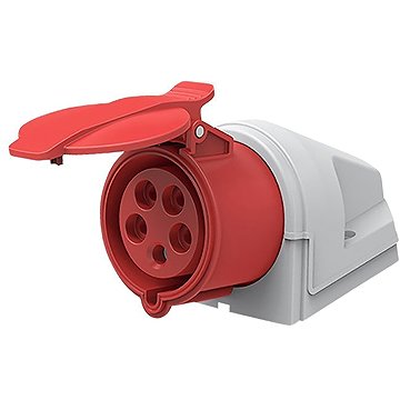 

Solight Zásuvka nástěnná, 5-pólová, 400V/32A, IP44