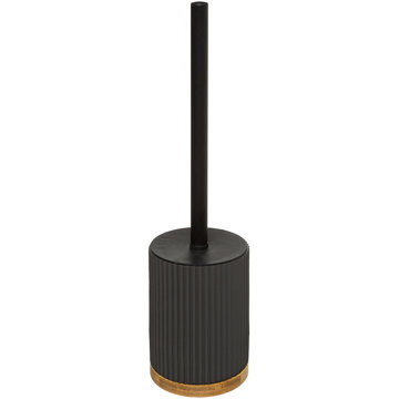 

5FIVE Modern Home Černý toaletní kartáč, 38 cm