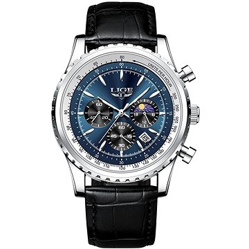 

Lige Man 8989-9 silver blue
