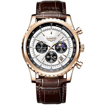 

Lige Man 8989-10 rose gold silver