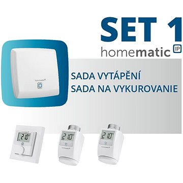 

Homematic IP Sada vytápění Homematic IP (byt 1+1) - HmIP-SET1