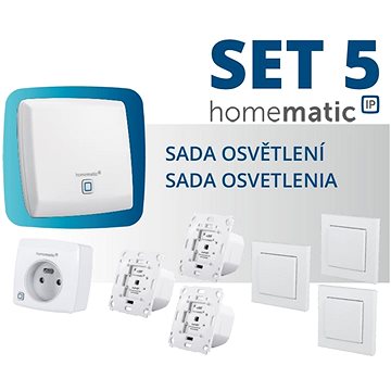 

Homematic IP Sada osvětlení Homematic IP - HmIP-SET5 (s možností stmívání)