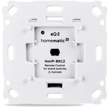 

Homematic IP Akční člen dálkového ovládání - zápustná montáž, 2 kanály - HmIP-BRC2