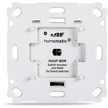 

Homematic IP Spínací akční člen s měřením - 5A, zápustná montáž - HmIP-BSM