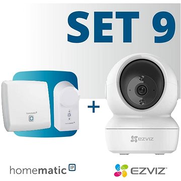 

Homematic IP Sada kontroly přístupu s kamerou Ezviz - HmIP-SET9