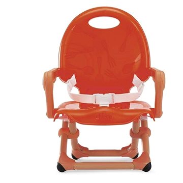 

CHICCO Podsedák přenosný Pocket Snack na židli - Poppy red