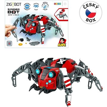 

MaDe Robot Spider stavebnice, 110 dílků