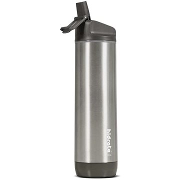 

HidrateSpark Steel – chytrá lahev s brčkem, 620 ml, stainless