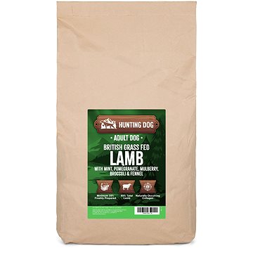 

Hunting Dog - Britské jehně s mátou 12 kg