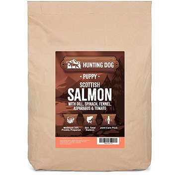 

Hunting Dog - Skotský losos s koprem pro štěňata 2 kg