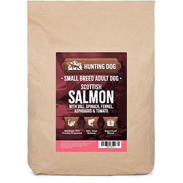 

Hunting Dog - Skotský losos s koprem pro malá plemena 2 kg
