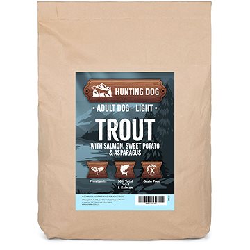 

Hunting Dog - Light Pstruh s lososem a chřestem 2 kg