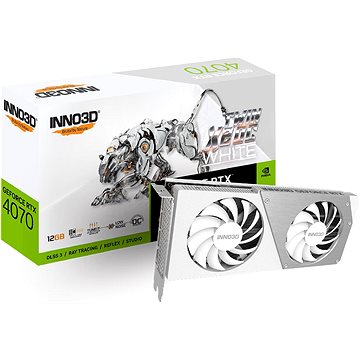 Inno3D GeForce RTX 4070 Twin X2 OC WHITE STEALTH  