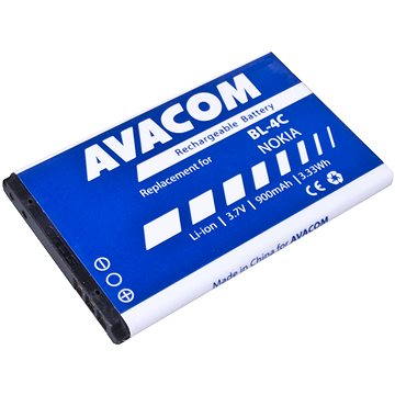 

Avacom za Nokia 6300 Li-ion 3.7V 900mAh (náhrada BL-4C)