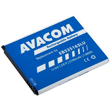 

Avacom pro Samsung Grand Neo Li-Ion 3,8V 2100mAh, (náhrada EB535163LU)