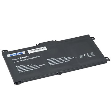 

AVACOM BK03XL pro HP Pavilion X360 14-BA series Li-Ion 11,6V 3470mAh 40Wh