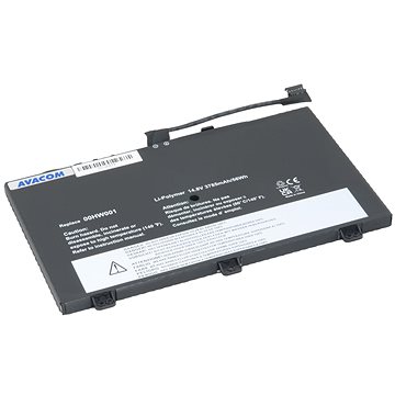 

Avacom pro Lenovo ThinkPad S3 Yoga 14 Series Li-Pol 14,8V 3785mAh 56Wh