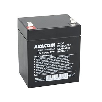 

AVACOM baterie 12V 5Ah F2 HighRate