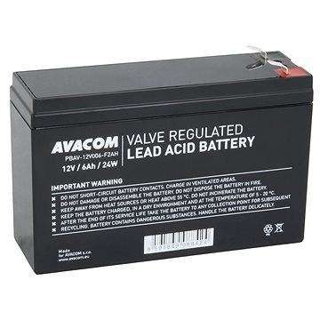 

AVACOM baterie 12V 6Ah F2 HighRate